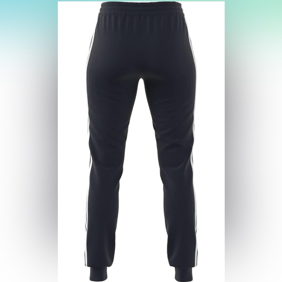 NWOT high waisted 3 stripe legs adidas small ladies joggers - Picture 8 of 14